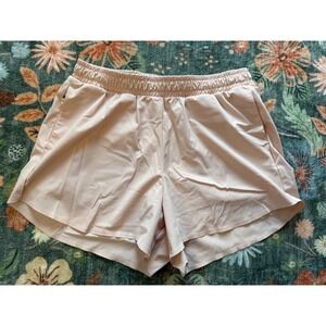 Uniqlo Women Dry Stretch Active Shorts Pink Size M 241-476112 Running Gym